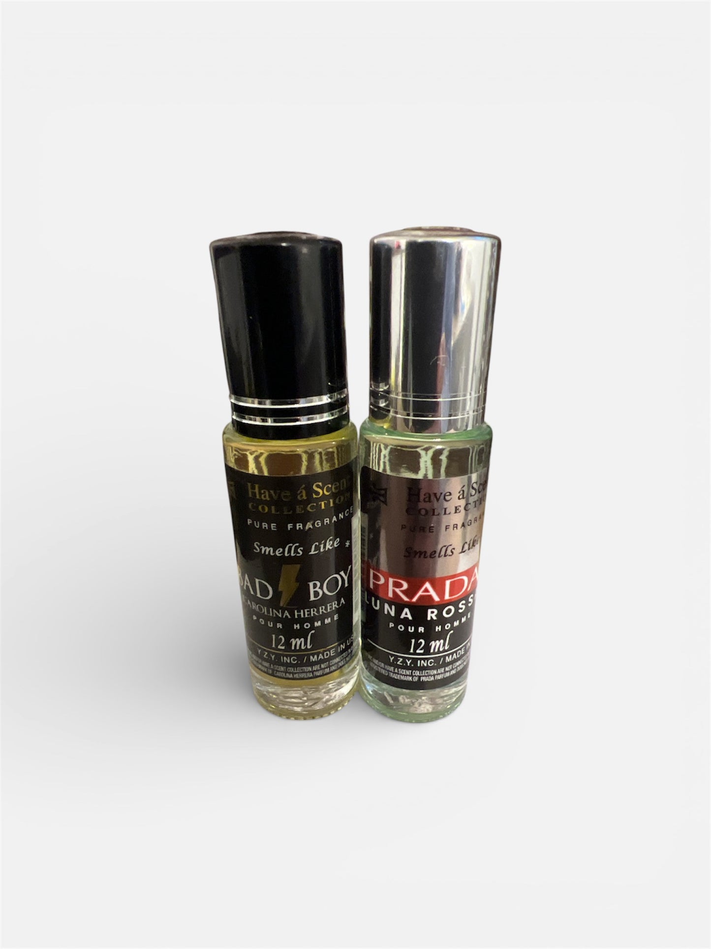 2 pc set Luxurious oil roll on perfume Men