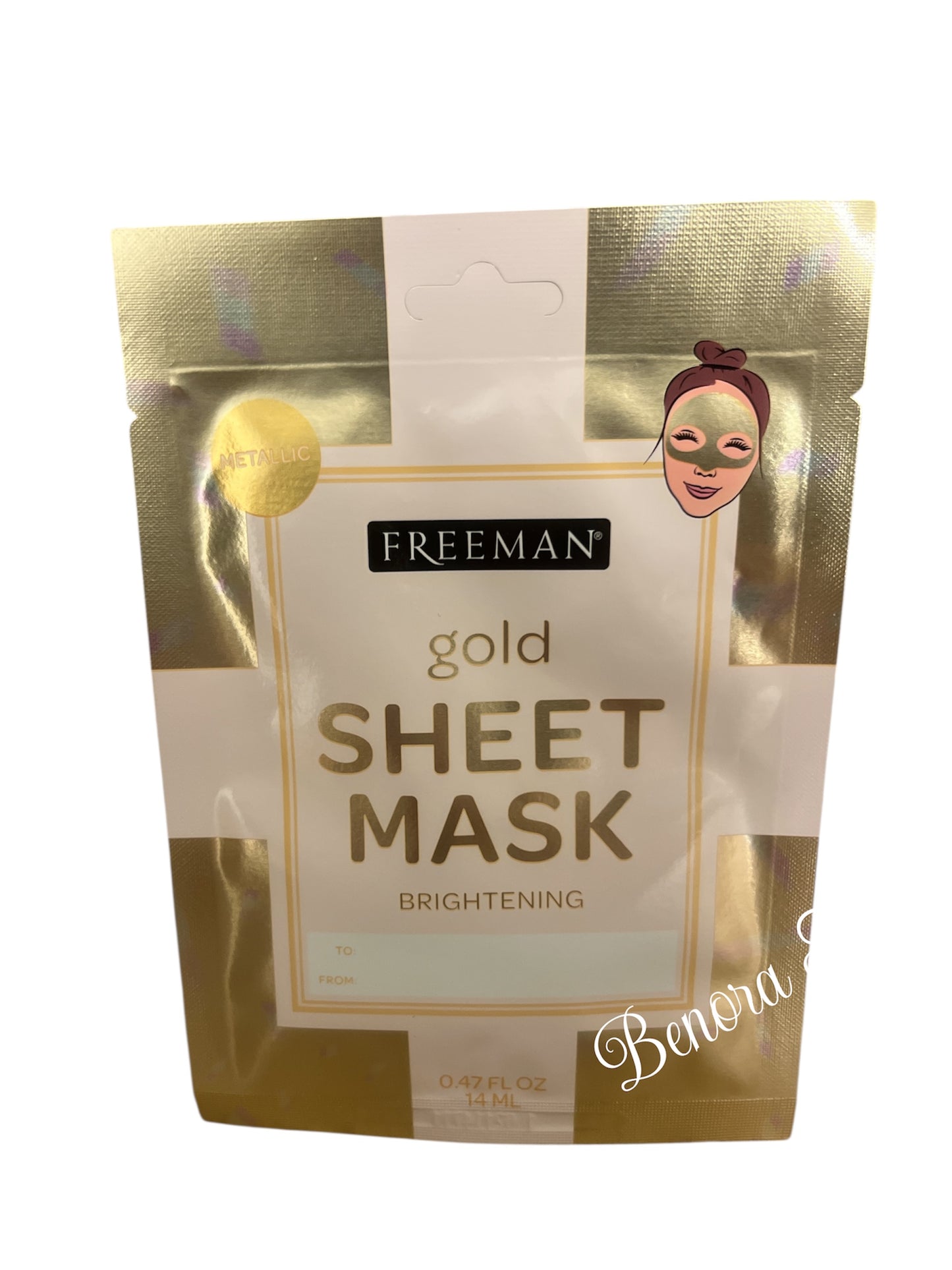 Luxe Gold Sheet Mask.