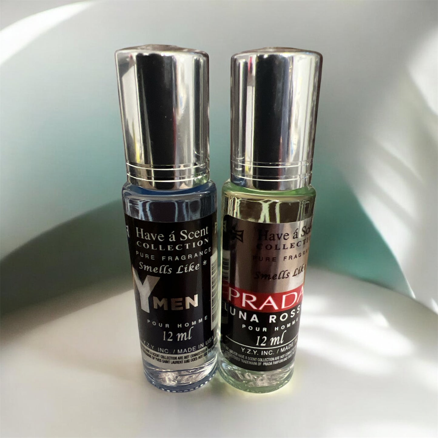 2pc Luxurious oil roll on perfume Men