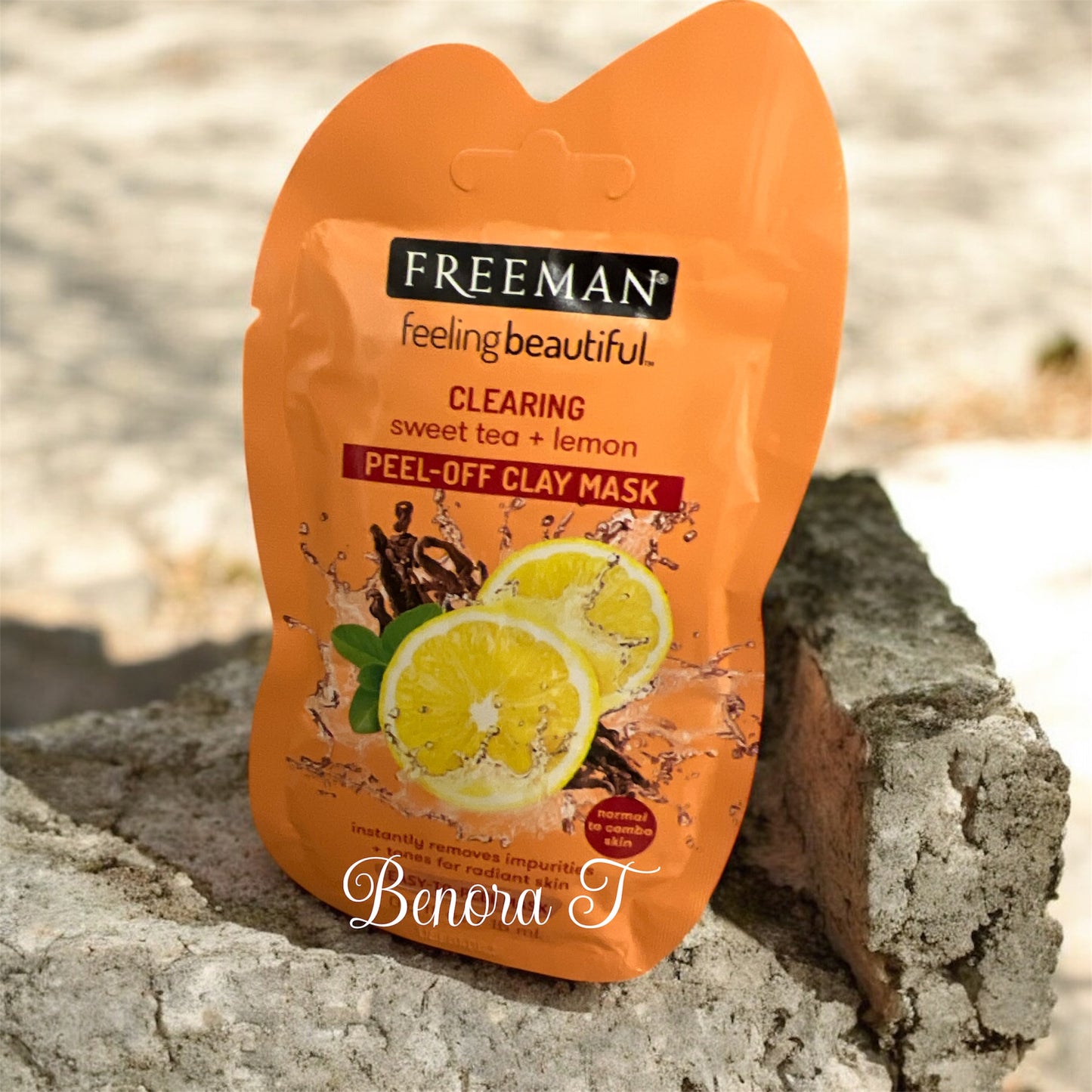 Peel-Off Clay Mask- Clearing Sweet Tea & Lemon