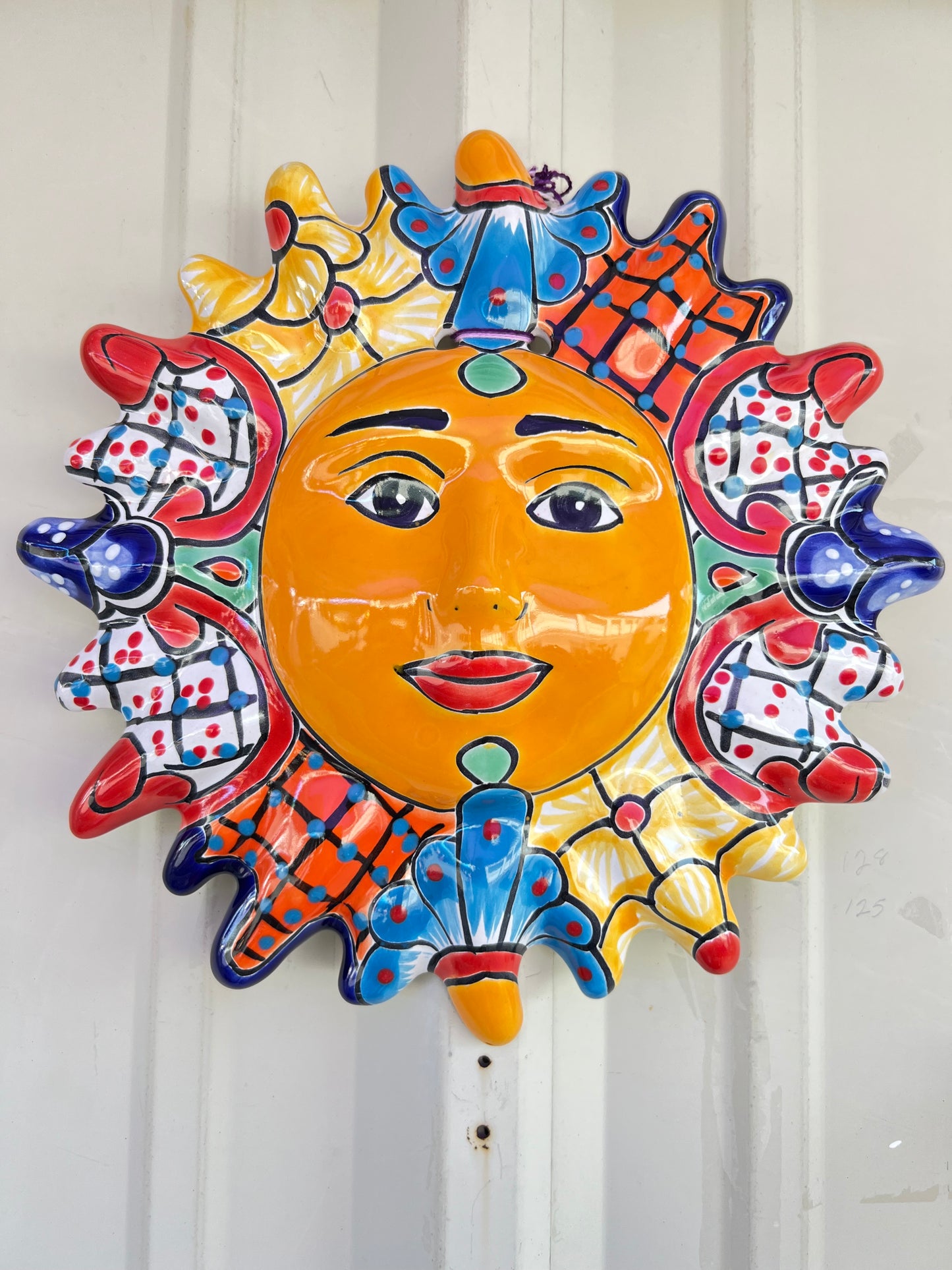 Mexican Talavera Sun/ Home Decor